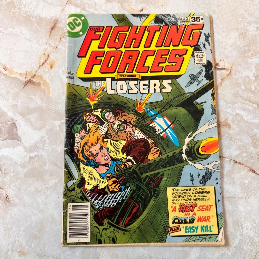 DC Comics Our Fighting Forces The Losers Comic Book Lot 5 Issues Bronze Age WWII